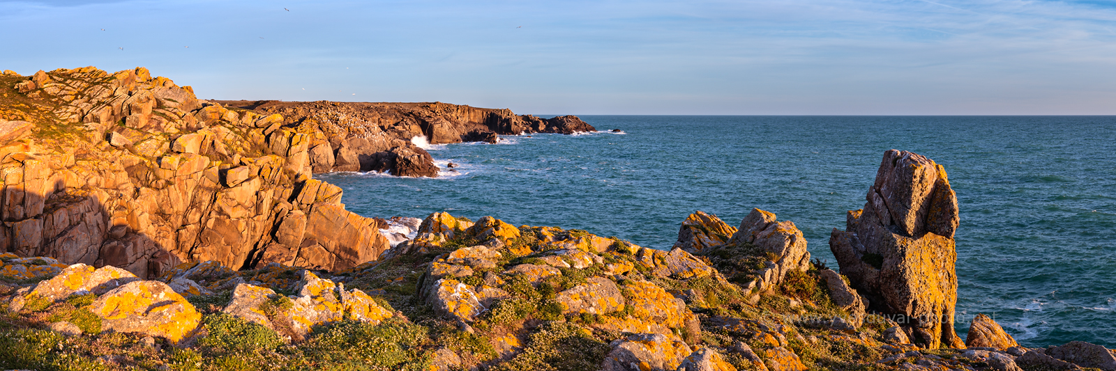 La côte sauvage (Vendée, Pays de la Loire)